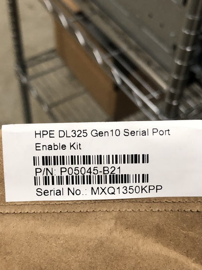 HPE ProLiant DL325 Gen10 Serial Port Enable Cable Kit P05045-B21