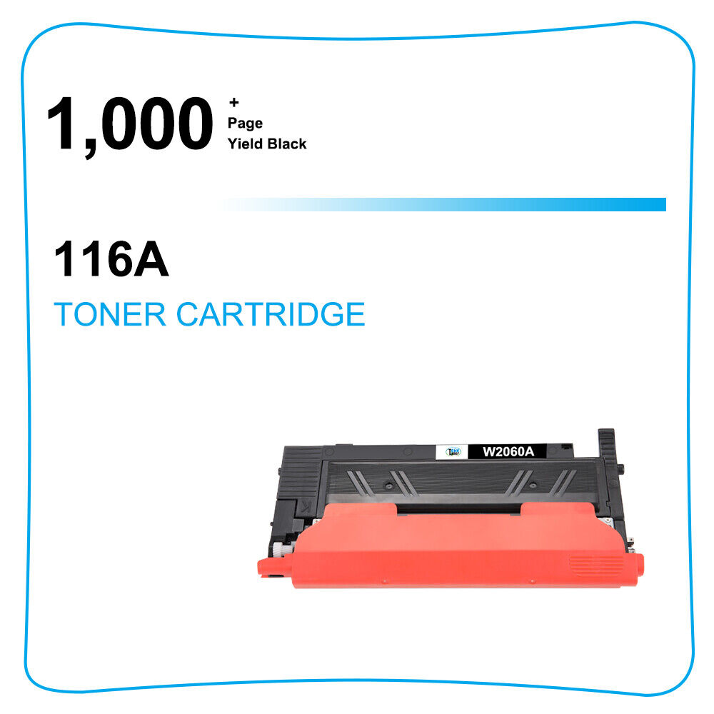 1PK Toner Compatible with HP W2060A 116A Color Laser 150A 150nw MFP 178nw 179fnw