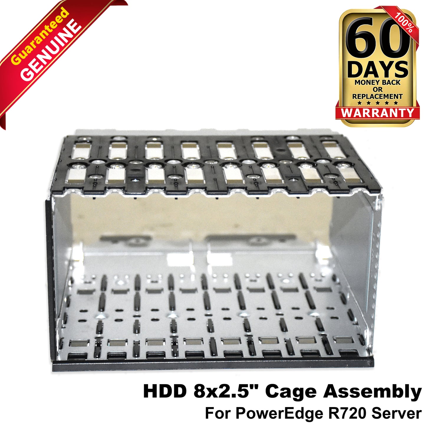 Dell PowerEdge R720 R730 16 Bay HDD Backplane Cage 2.5" SFF Server N2R9K P51CF