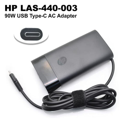 Genuine HP Spectre x360 90W USB-C Charger AC Adapter 904144-850 904082-003