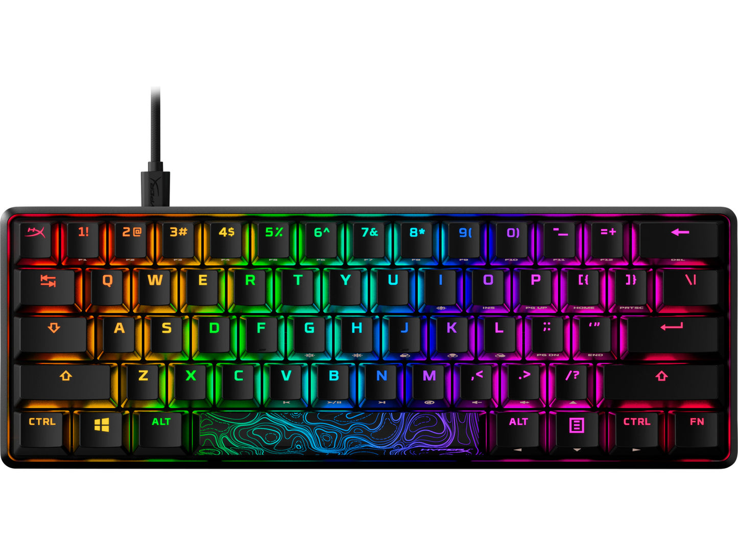 HyperX 60 Alloy Origins AQU Gaming Keyboard