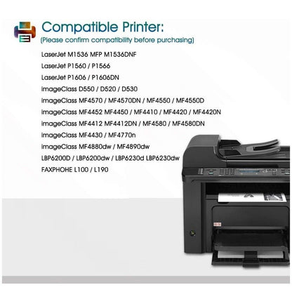 4PK CE278A Toner For HP 78A Black LaserJet Pro P1606dn M1536dnf MFP P1600 P1566
