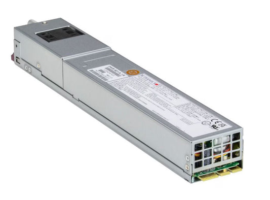 Supermicro PWS-601A-1R 1U AC-DC 600W,AC inlet:C14,Titanium efficiency