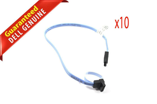 Lot of 10 Dell PowerEdge R220 Blue Flat 2.5/3.5 HDD 1 SATA Cable 42N8Y 042N8Y