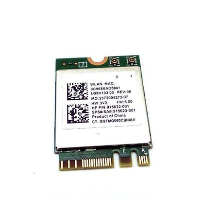 Lot of 5 Genuine HP RTL8822BE 915623-001 Bluetooth Wifi Card U98H133 915622-001