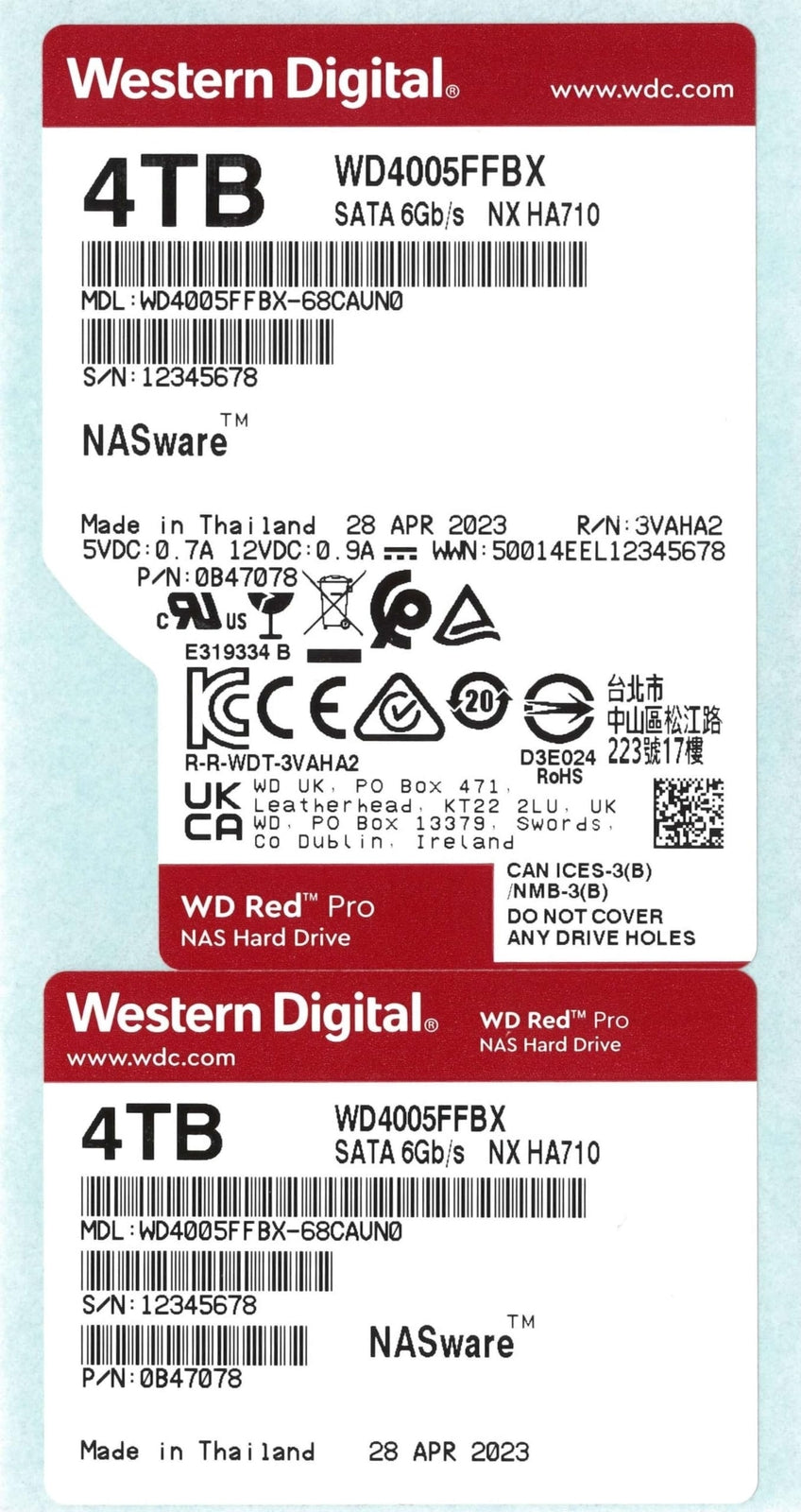 Western Digital WD4005FFBX HD WD|WD4005FFBX R HD OEM