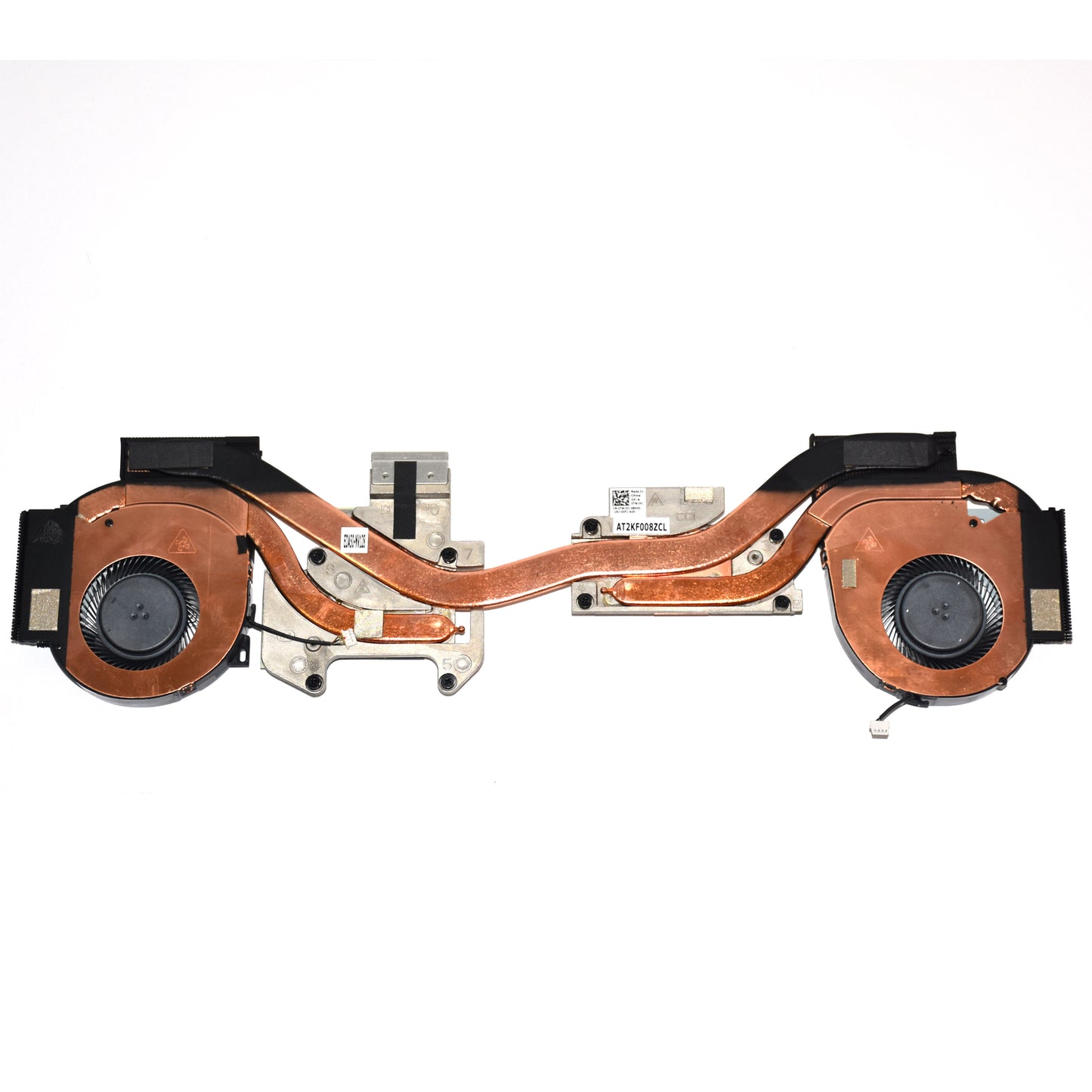 Dell Precision 7540 CPU GPU Heatsink Fan Assembly for Nvidia AT2KF008ZCL TW1KC