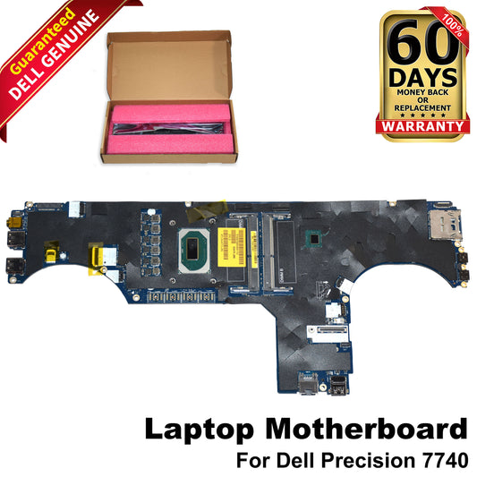 Dell Precision 7740 Motherboard i5-9400H 2.5GHz 4-Core DDR4 LA-H281P N9YD8