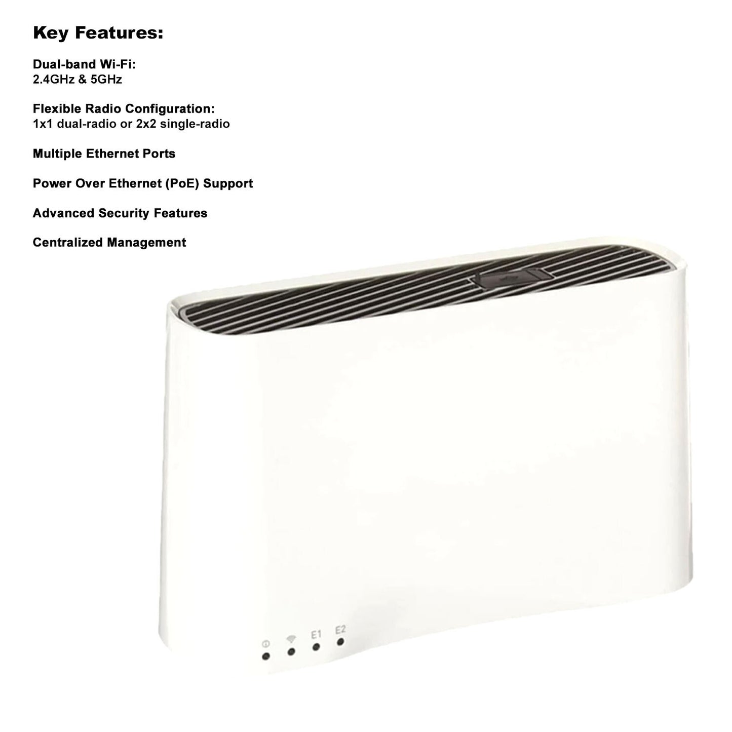 HPE AP-203RP Dual-Band 5GHz Wireless Access Point Wall-mount APINP203 JY714A