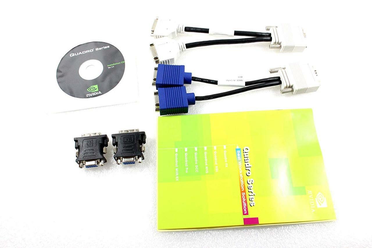 NVIDIA Quadro NVS 290 Graphics Card Cable Kit K332C CN-0K332C DL139A