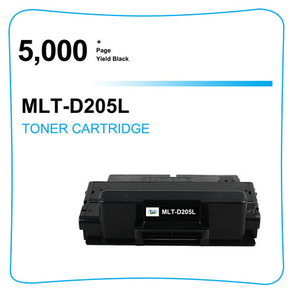 2PK MLT-D205L Toner Cartridge for Samsung 205L ML-3312ND 3710D 3712ND SCX-5737FW