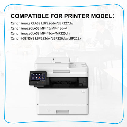 10PK Compatible for Canon 057 Toner ImageCLASS MF445dw MF448dw MF449dw LBP227dw