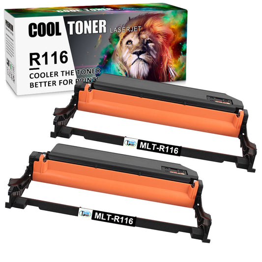 2 PACK MLT-R116 MLT R116 Drum Unit Compatible for Samsung SL-M2625 2625D 2825WN