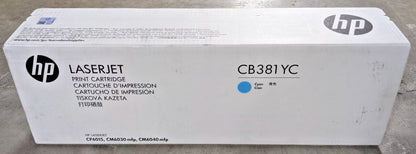 Genuine HP 824A CB381YC Cyan High Yield Toner 21K Page CP6015 CM6030 CM6040 NEW