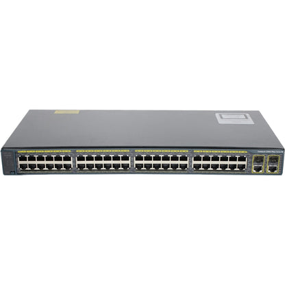 Cisco Catalyst WS-C2960+48TC-S 48P 10/100 2P 1GbE/SFP Switch (Kit)