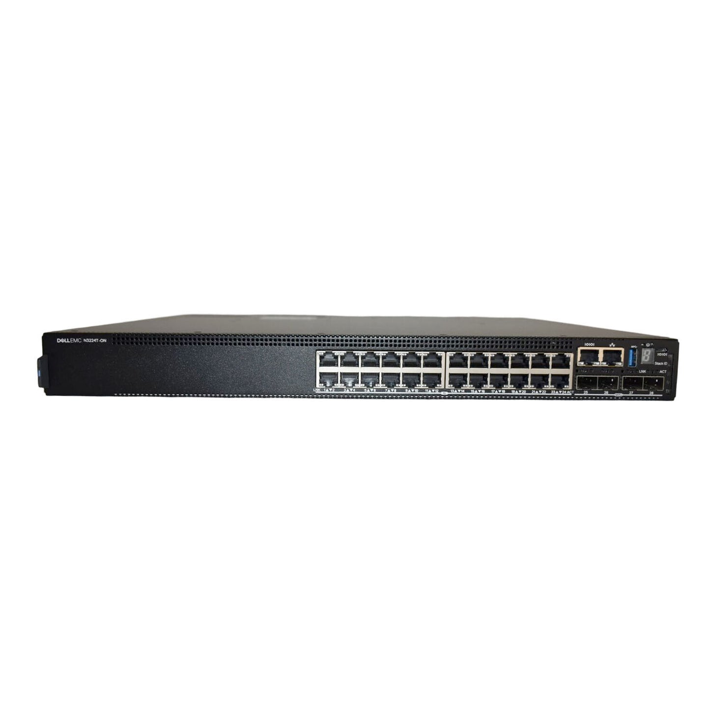 Lot 10 DELL EMC N3224T-ON 24X1G Rj-45 4X10G Sfp+ 2X100G L3 4GB 550W PSU Switch