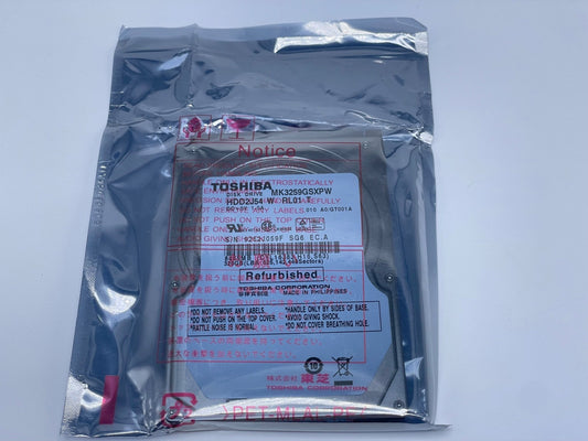 NEW!!! Toshiba 320GB MK3259GSXPW HDD2J54 5400RPM 2.5" HARD DRIVE