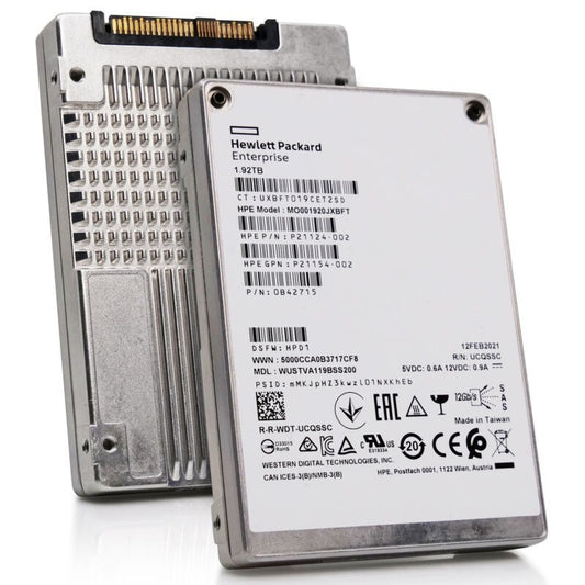 WD Ultrastar DC SS540 1.92TB SAS 12Gb/s 2.5in Enterprise SSD WUSTVA119BSS200 (NOT FOR HOME PC)