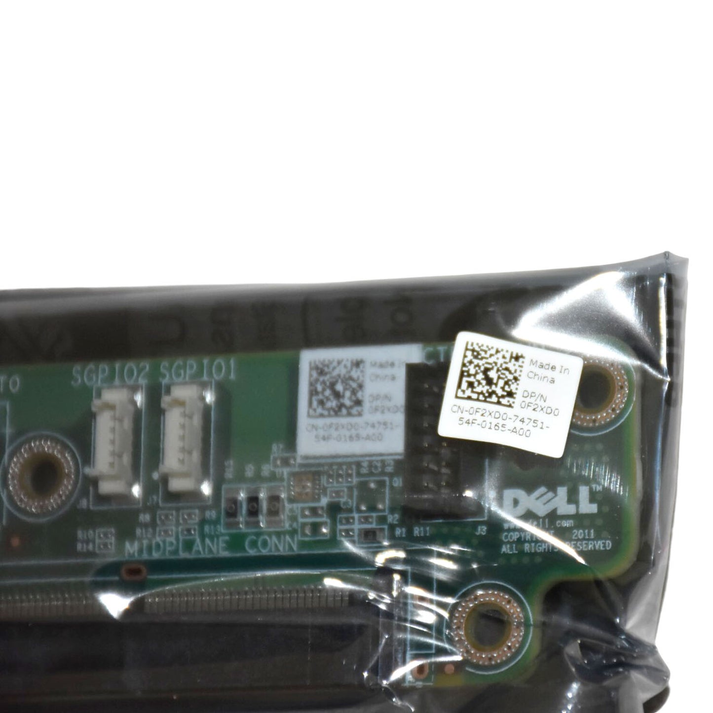 New Dell Poweredge C6220 Interposer Card Midplane F2XD0 w/Bracket 35T21 0F2XD0