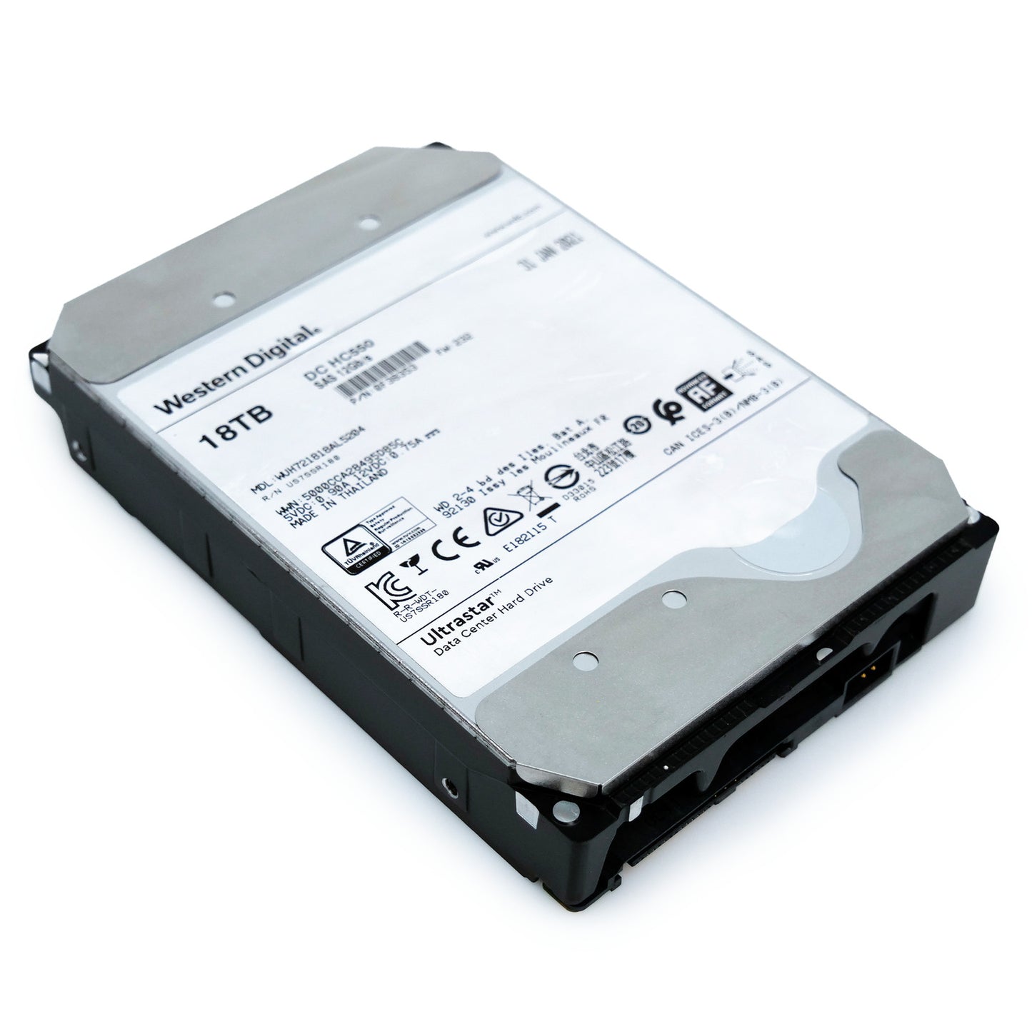 WD Ultrastar DC HC550 18TB SAS 12GB/s 3.5" HDD WUH721818AL5204 0F38353 (NOT FOR HOME PC)