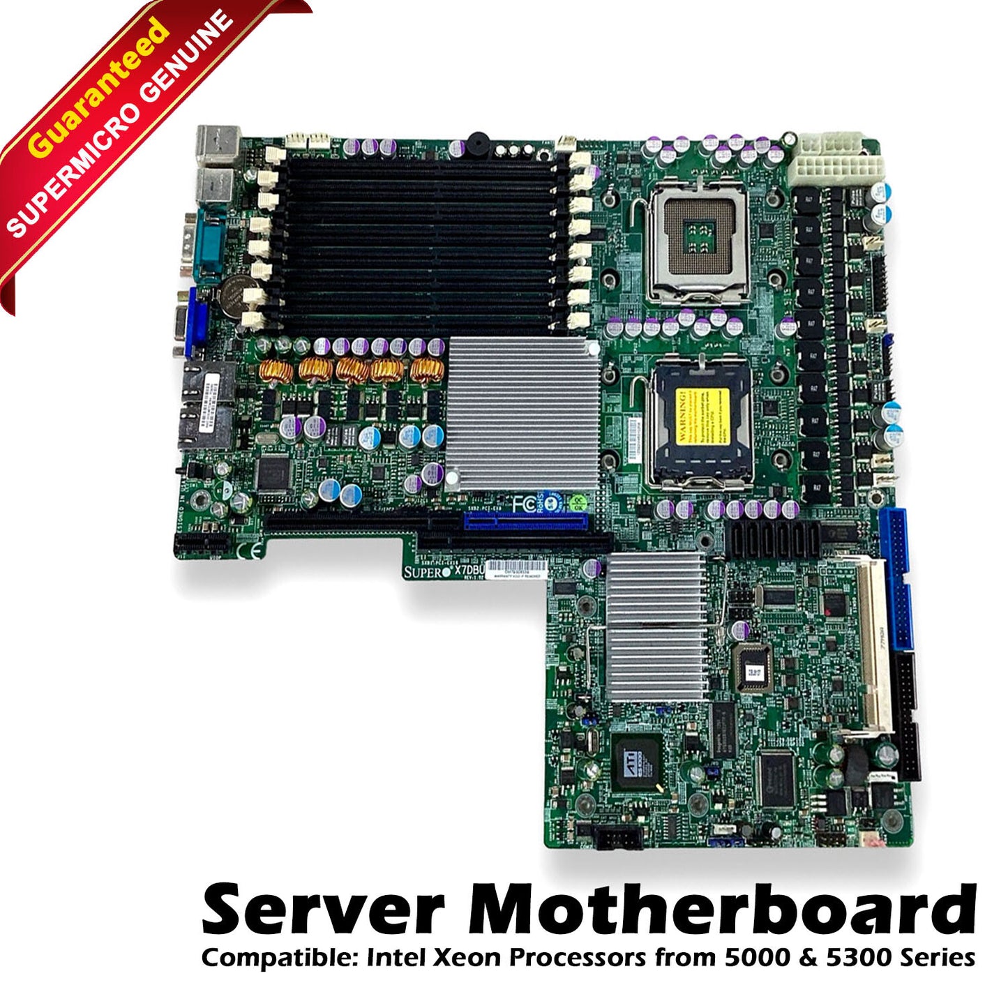 SuperMicro Dual Intel Xeon LGA-771 ATX DDR2 Motherboard X7DBU-A-IS018 X7DBU-A
