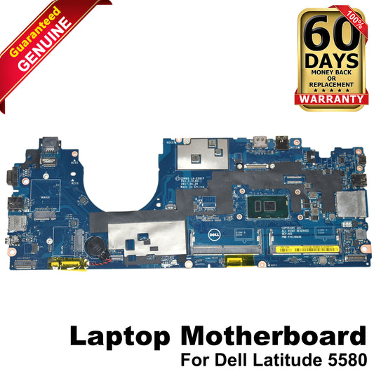 Dell Latitude 5580 Motherboard i7-7600U 2.8GHz CPU Intel Graphics LA-E091P KPDTX