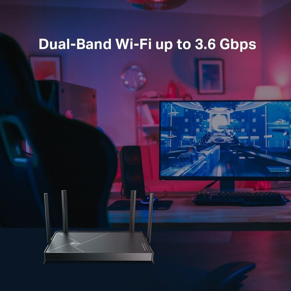 TP-Link Archer BE230 | BE3600 Wireless Dual-Band MU-MIMO Gigabit Wi-Fi 7 Router