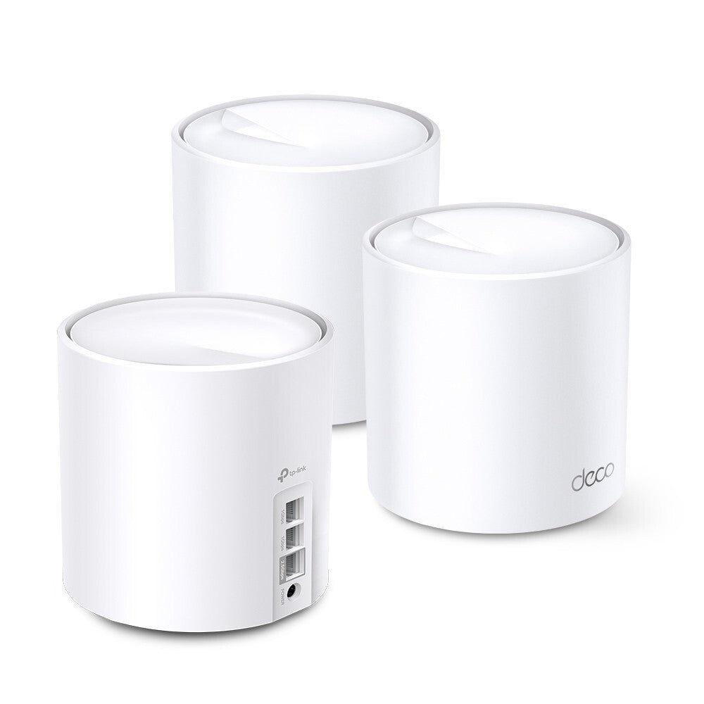 TP-Link - Deco X4300 Pro(3-pack) Dual-Band Wi-Fi 6 Mesh Wi-Fi System AX4300