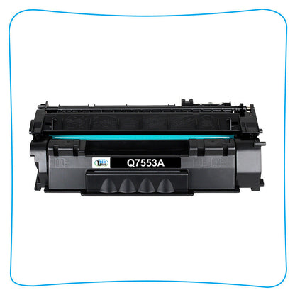 10 Pack Q7553A Black Toner Cartridge For HP LaserJet M2727nfs MFP P2014D P2014N