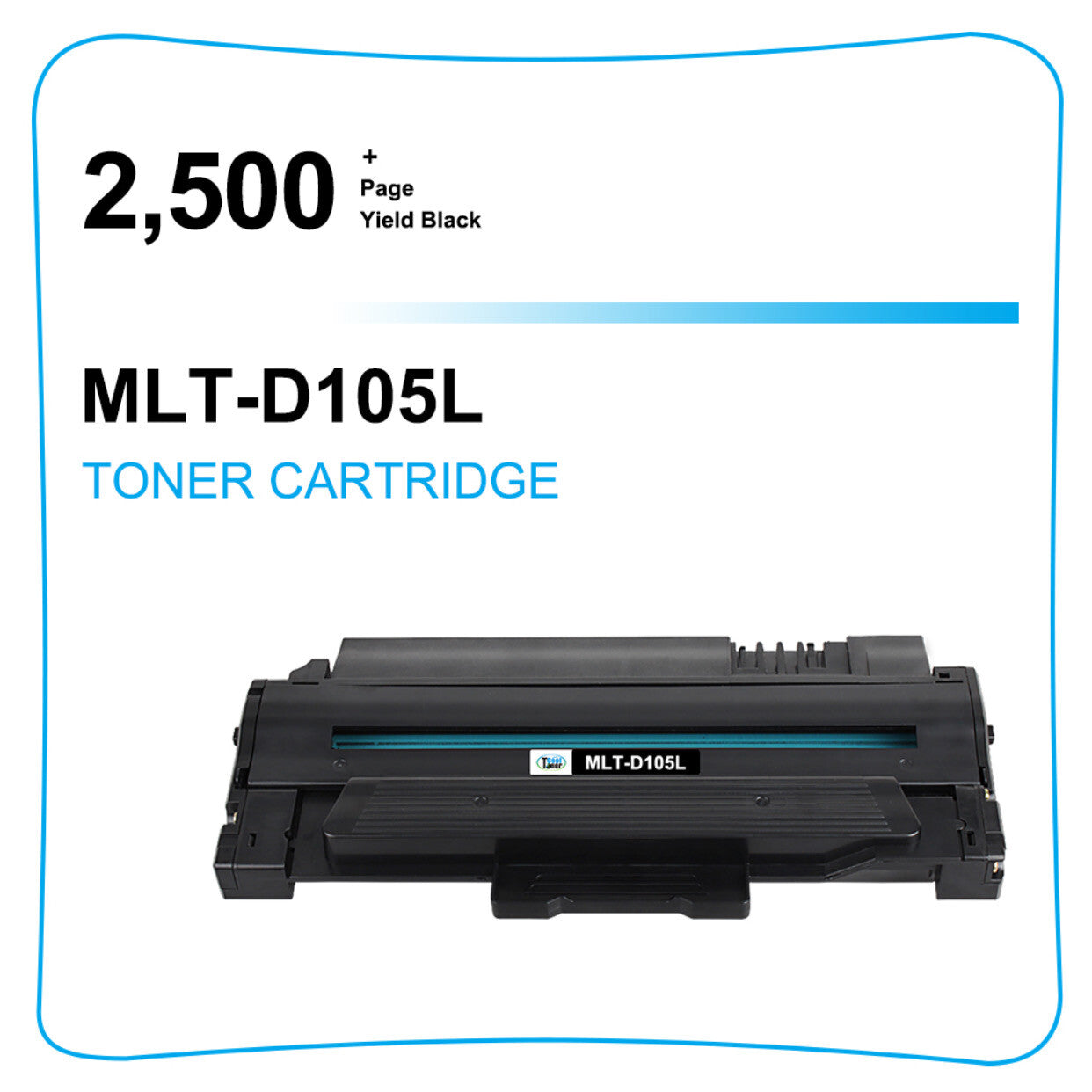 4x MLT-D105L 105L Toner Compatible for Samsung ML-2525 1910 1915 2580N SCX-4623F