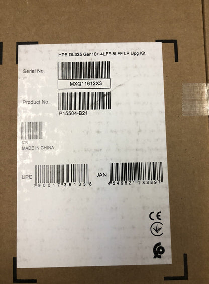HPE DL325 Gen10+ Plus 4LFF to 8LFF Carrier Drive Cage Upgrade Kit BC Low Profile