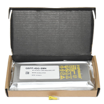 Dell QSFP-40G-SM4 40GbE 850nm QSFP+ Optical Transceiver MMF LC Duplex 77KC3