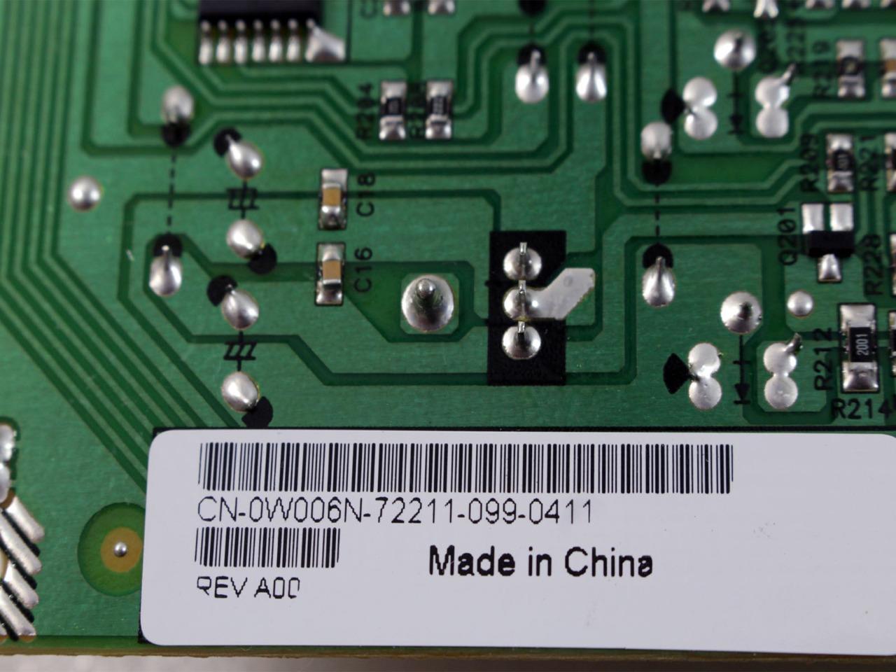 Genuine OEM Dell 2145CN Laser Printer High Voltage Power Board W006N 0W006N
