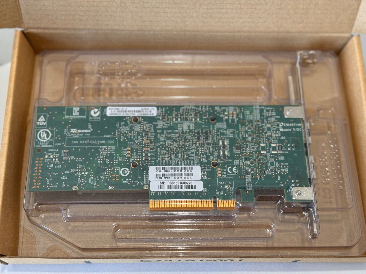 QLogic FastLinQ 8400 Series QLE8442-CU Network Adapter BC0110402-07