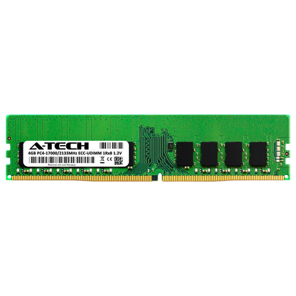 4GB DDR4-2133 1Rx8 PC4-17000 ECC UDIMM (HP N0H86AA Equivalent) Server Memory RAM (NOT FOR HOME PC)