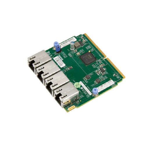 Supermicro AOC-MGP-I4M SIOM 4-port GbE RJ45, Intel i350 with 1U bracket