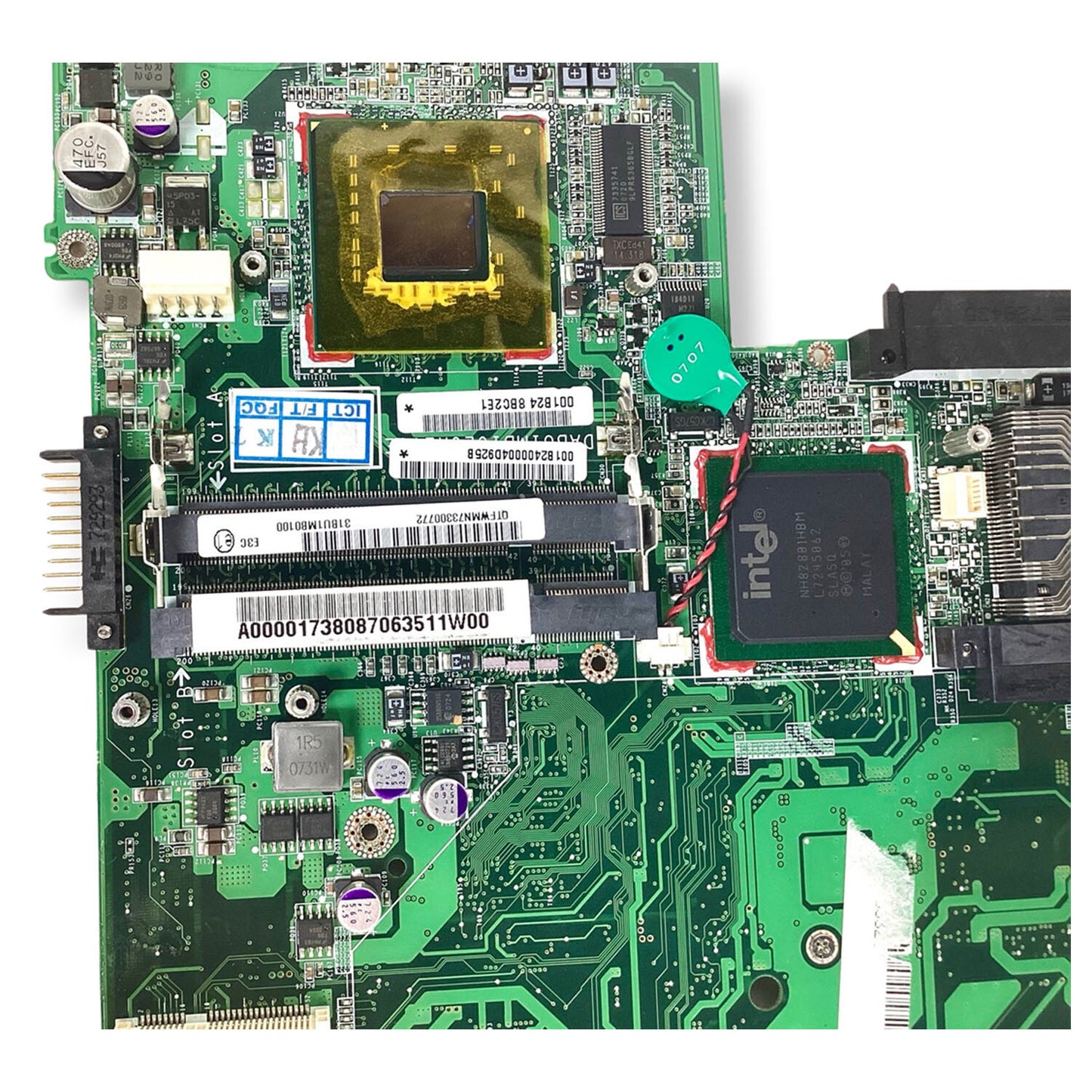 New OEM Toshiba Tecra M6 M8 Socket 478 DDR2 Intel Laptop Motherboard -A000017380