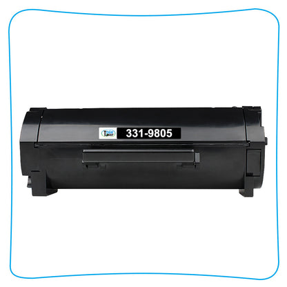 1 Pack Toner Cartridge for Dell B2360d B2360dn B3460dn B3465dn B3465dnf Black