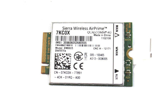 Sierra Wireless AirPrime 68DP9 EM8805 DW5570e WWAN HSPA NGFF Card For DELL