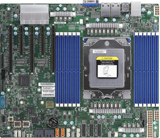 SuperMicro H14SSL-NT Motherboard - EPYC 9005 series, SoC, DDR5 12 DIMM slots