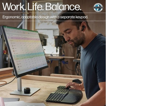 HP 965 Ergonomic Wireless Keyboard for business