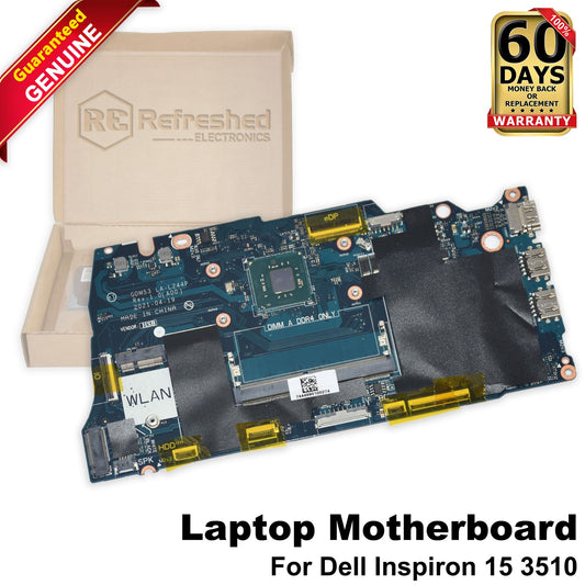 Dell Inspiron 15 3510 Motherboard Pentium N5030 1.1GHz 4-Cores LA-L244P P1JG9