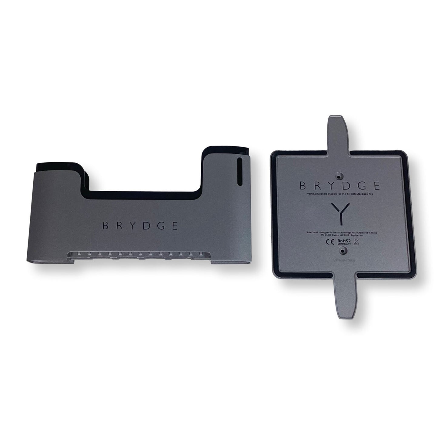Brydge BRY13MBP Laptop Vertical Dock Stand for Apple Macbook Pro 13" 2016-2022