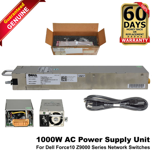Dell Force10 Z9000 Series Network Switch 1000W AC Power Supply NY1X9 PSS-2A00V