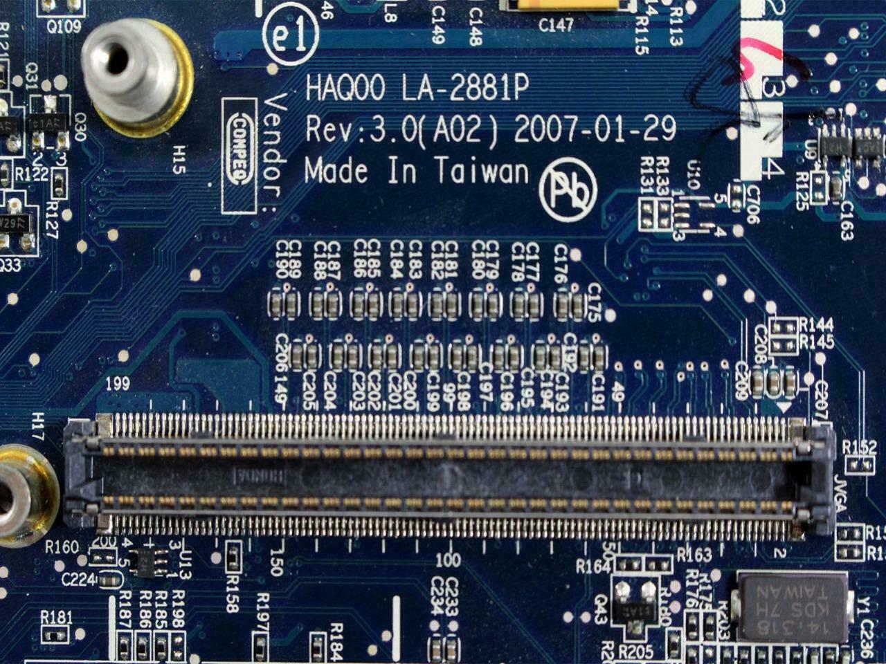 New Dell XPS M1710 Precision M90 s478 LA-2881P Laptop Motherboard RP445 CF739