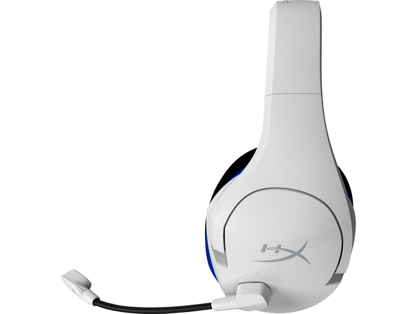 HyperX Cloud Stinger Core - Wireless Gaming Headset (White-Blue) - PS5-PS4