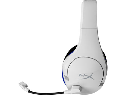 HyperX Cloud Stinger Core - Wireless Gaming Headset (White-Blue) - PS5-PS4