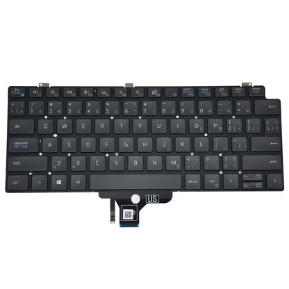 Dell Latitude 7310 2-in-1 Laptop Keyboard Backlit FR-ENG BI NSK-QPABC 8J6R1