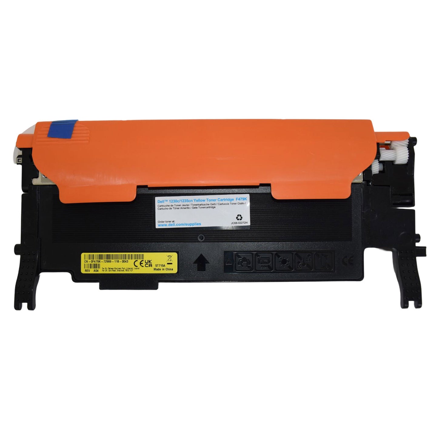 OEM Dell 1230c 1235cn Yellow Toner 1,000 Page Yield 0F479K F479K