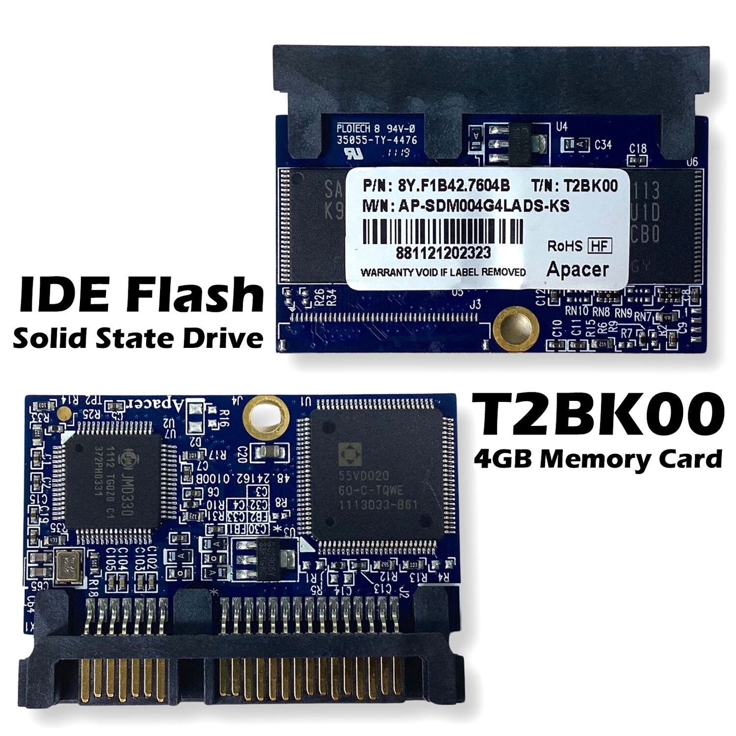 Apacer 4GB 8Y.F1B42.7604B SATA 2.5" MLC Internal Solid State Drive T2BK00
